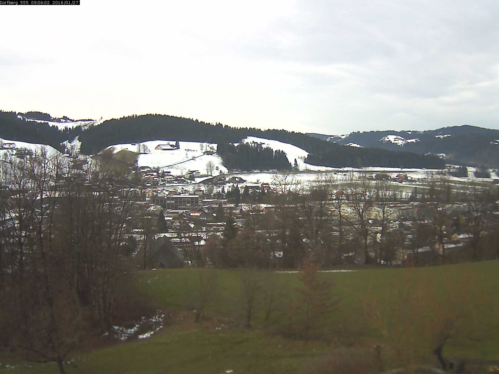 Webcam-Bild: Aussicht vom Dorfberg in Langnau 20160127-090601