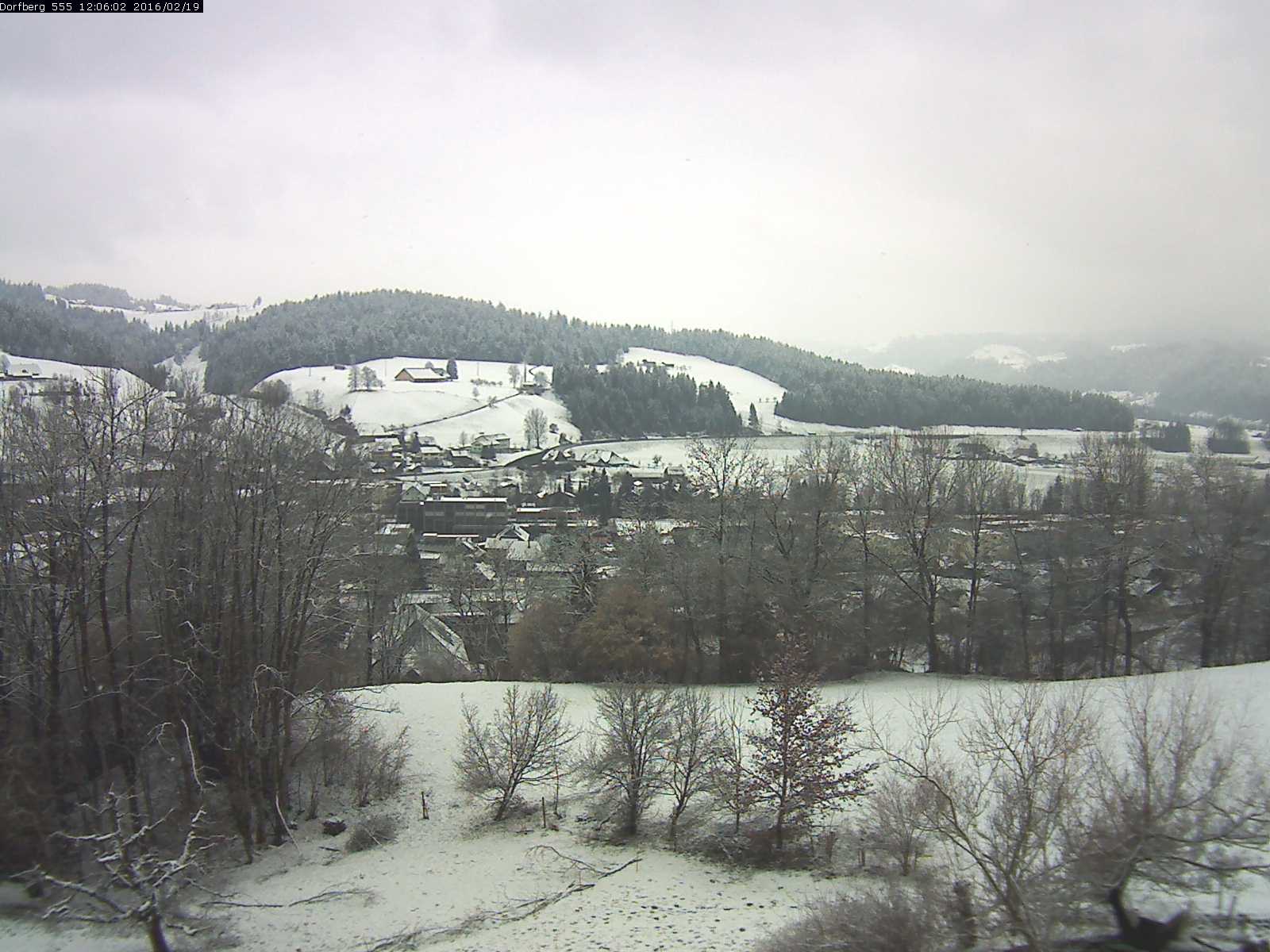 Webcam-Bild: Aussicht vom Dorfberg in Langnau 20160219-120601
