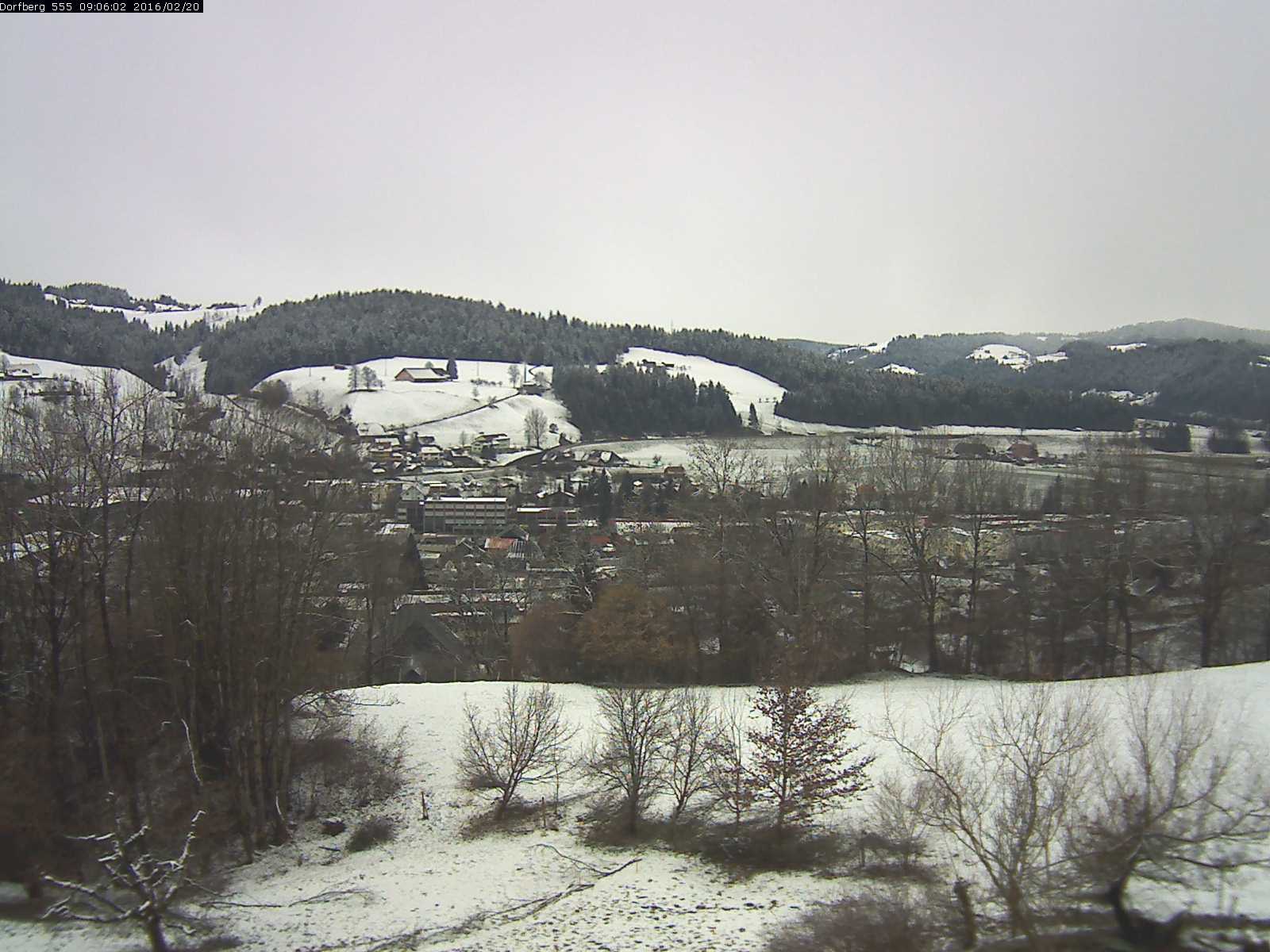 Webcam-Bild: Aussicht vom Dorfberg in Langnau 20160220-090601