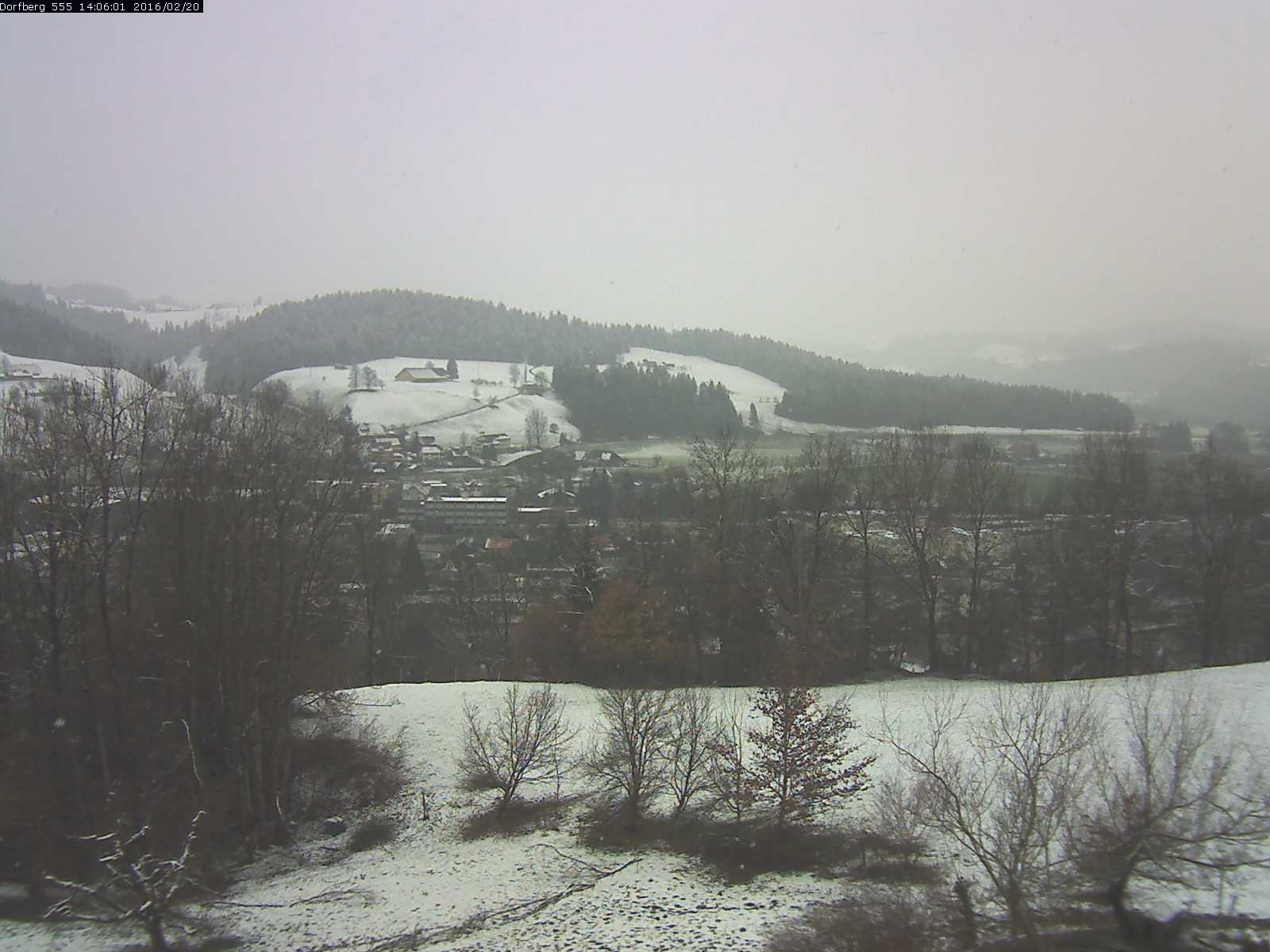 Webcam-Bild: Aussicht vom Dorfberg in Langnau 20160220-140601
