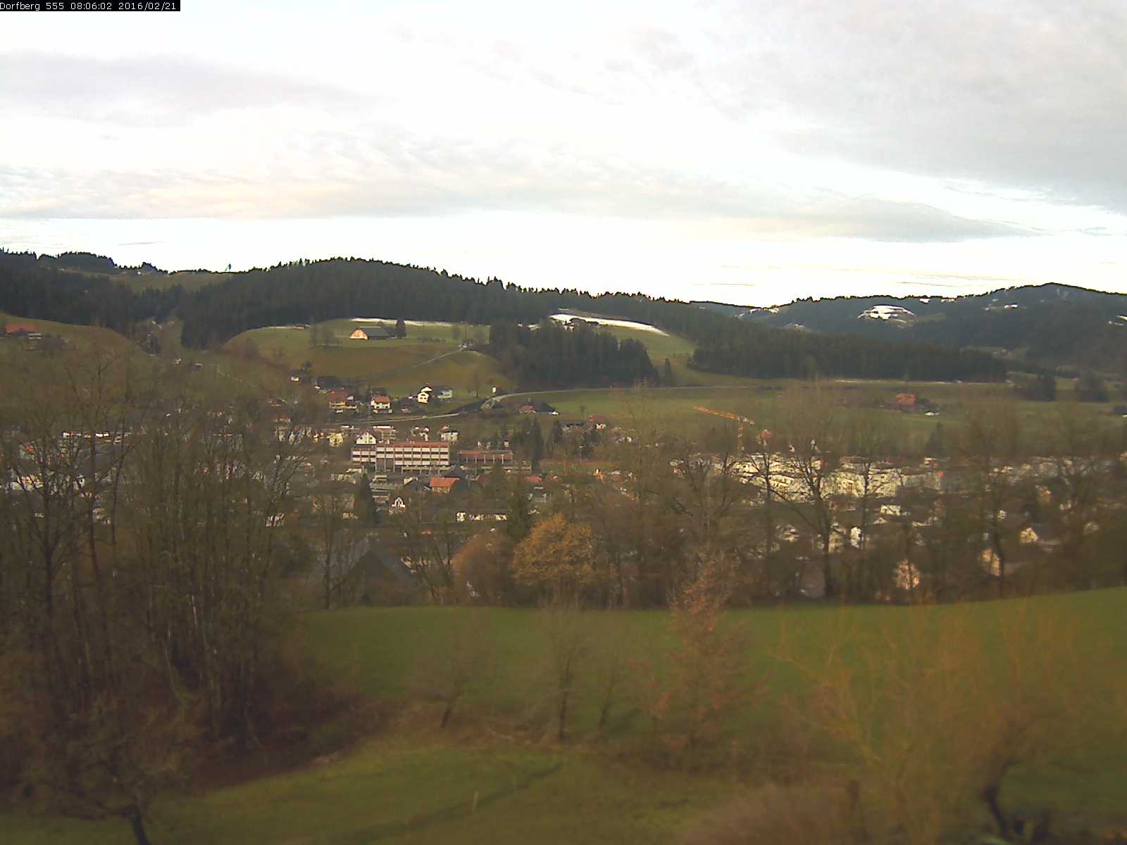 Webcam-Bild: Aussicht vom Dorfberg in Langnau 20160221-080601