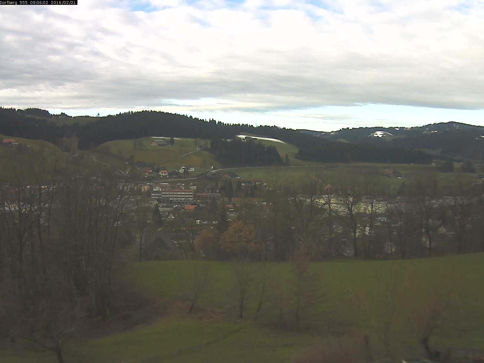 Webcam-Bild: Aussicht vom Dorfberg in Langnau 20160221-090601