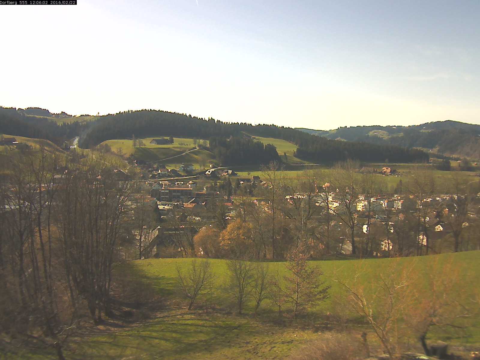 Webcam-Bild: Aussicht vom Dorfberg in Langnau 20160222-120601