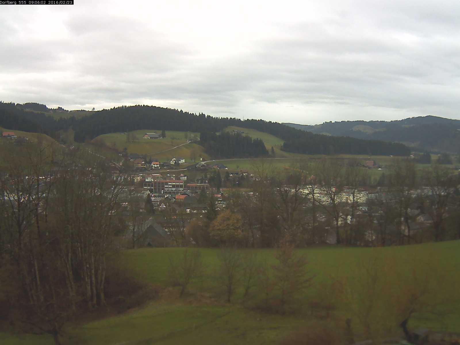 Webcam-Bild: Aussicht vom Dorfberg in Langnau 20160223-090601