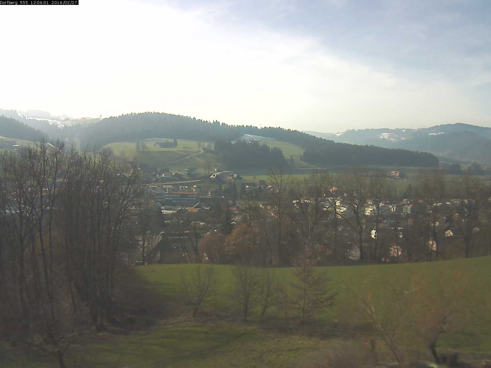 Webcam-Bild: Aussicht vom Dorfberg in Langnau 20160227-120601
