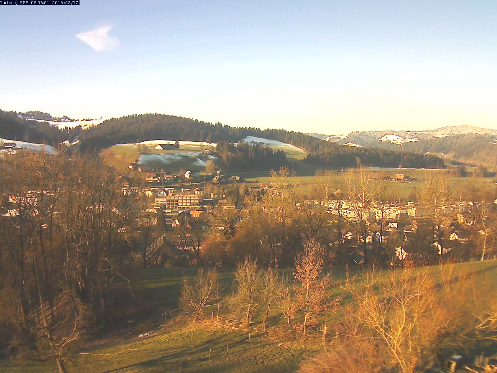 Webcam-Bild: Aussicht vom Dorfberg in Langnau 20160307-080601
