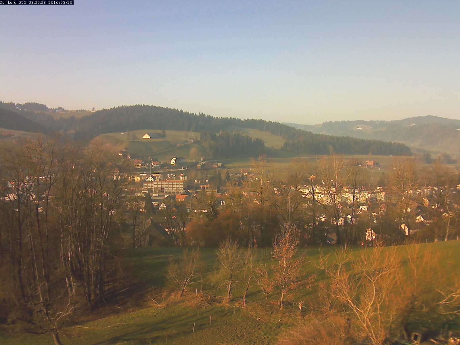 Webcam-Bild: Aussicht vom Dorfberg in Langnau 20160320-080601