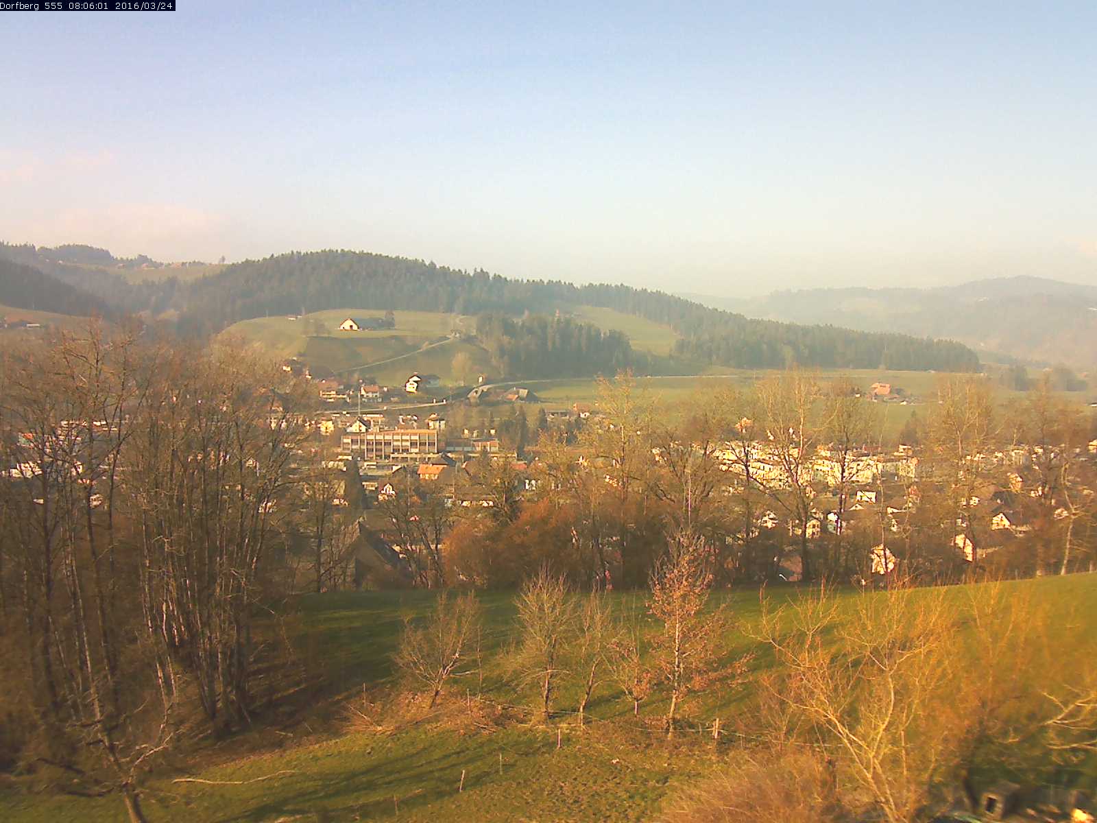 Webcam-Bild: Aussicht vom Dorfberg in Langnau 20160324-080601