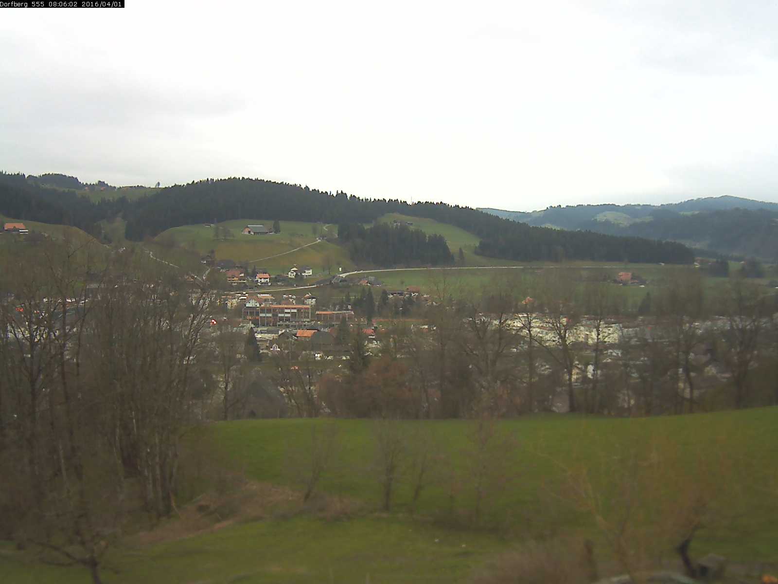 Webcam-Bild: Aussicht vom Dorfberg in Langnau 20160401-080601