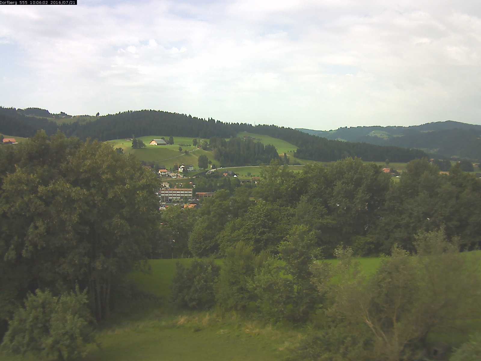 Webcam-Bild: Aussicht vom Dorfberg in Langnau 20160721-100601