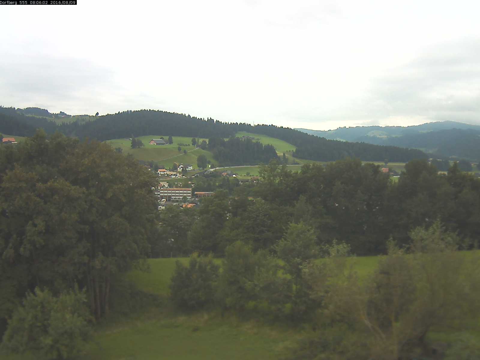 Webcam-Bild: Aussicht vom Dorfberg in Langnau 20160809-080601