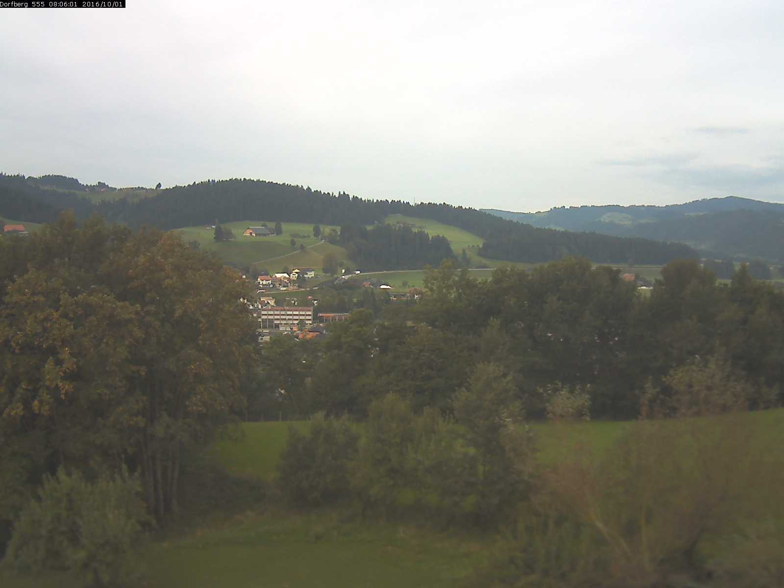 Webcam-Bild: Aussicht vom Dorfberg in Langnau 20161001-080601