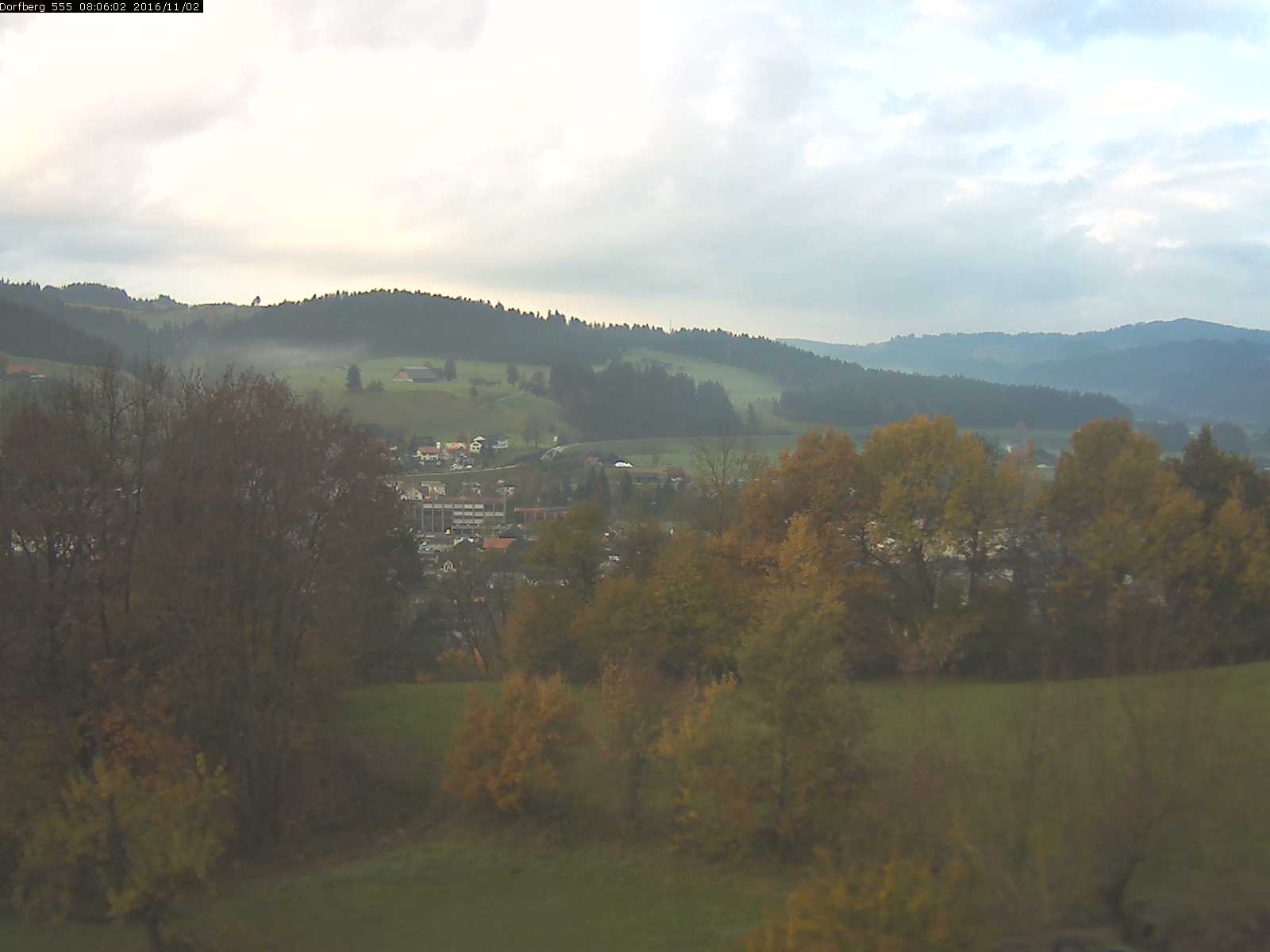 Webcam-Bild: Aussicht vom Dorfberg in Langnau 20161102-080601