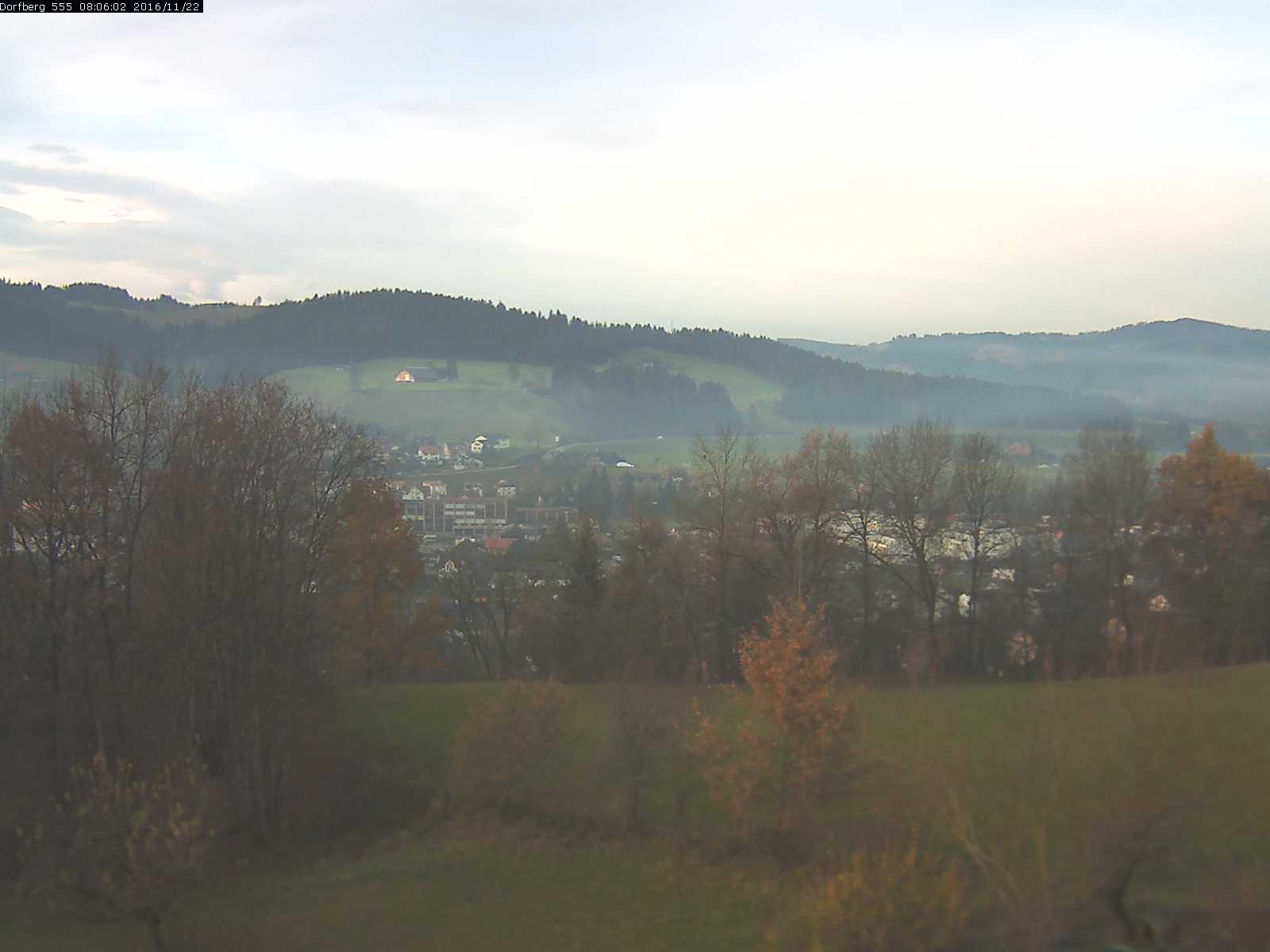 Webcam-Bild: Aussicht vom Dorfberg in Langnau 20161122-080601