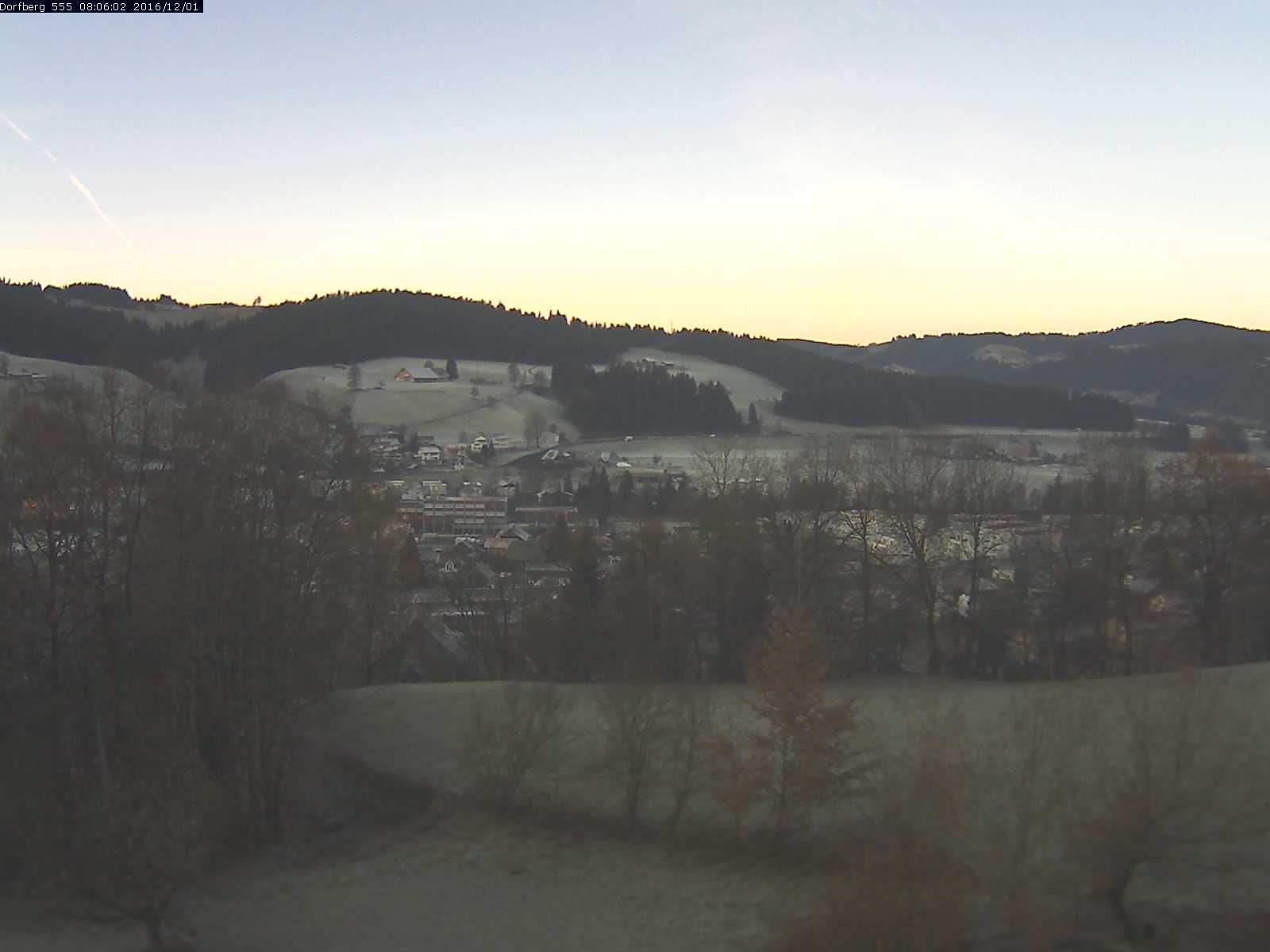 Webcam-Bild: Aussicht vom Dorfberg in Langnau 20161201-080601