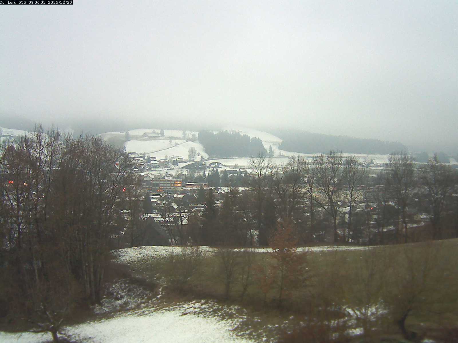 Webcam-Bild: Aussicht vom Dorfberg in Langnau 20161220-080601
