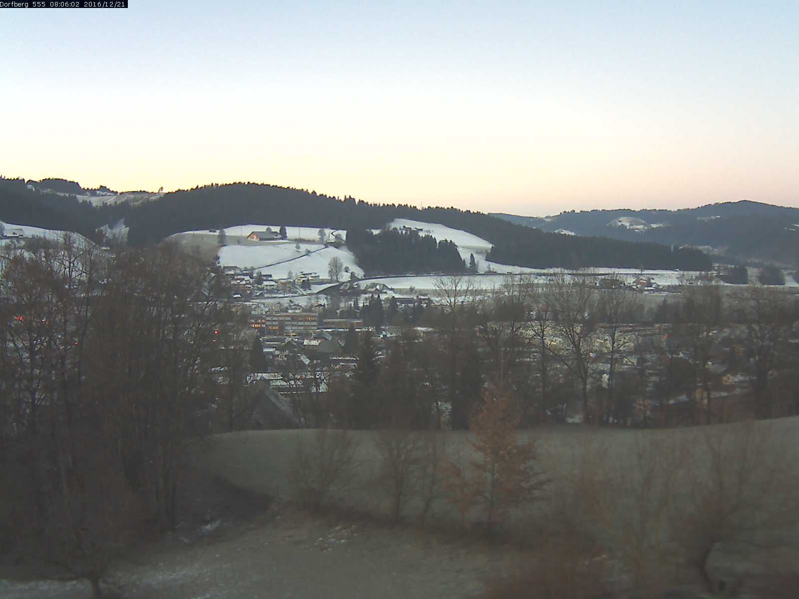 Webcam-Bild: Aussicht vom Dorfberg in Langnau 20161221-080601