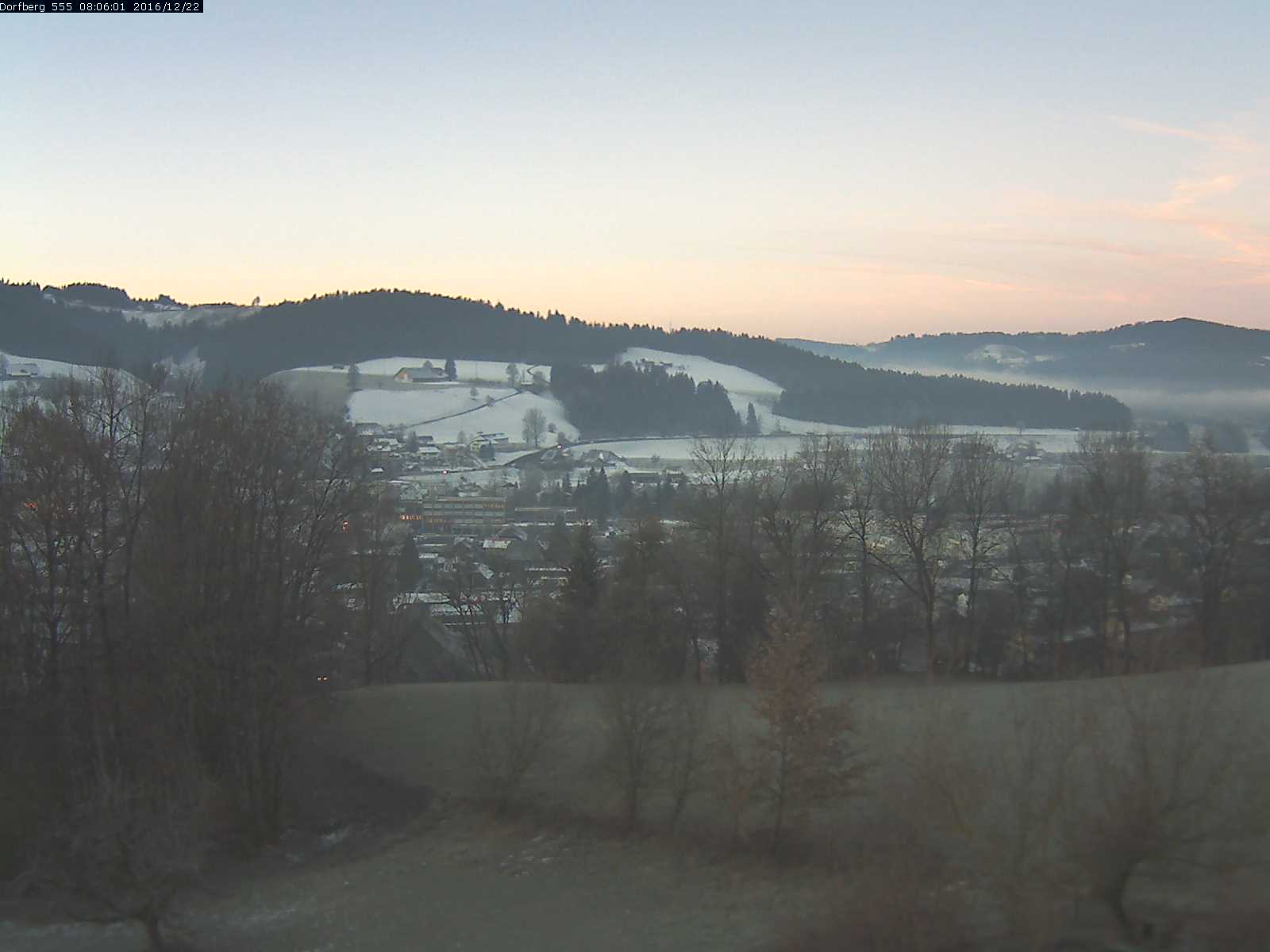 Webcam-Bild: Aussicht vom Dorfberg in Langnau 20161222-080601