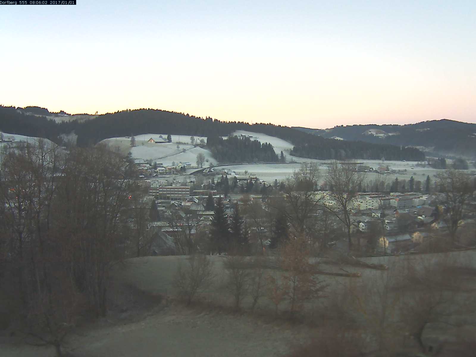 Webcam-Bild: Aussicht vom Dorfberg in Langnau 20170101-080601