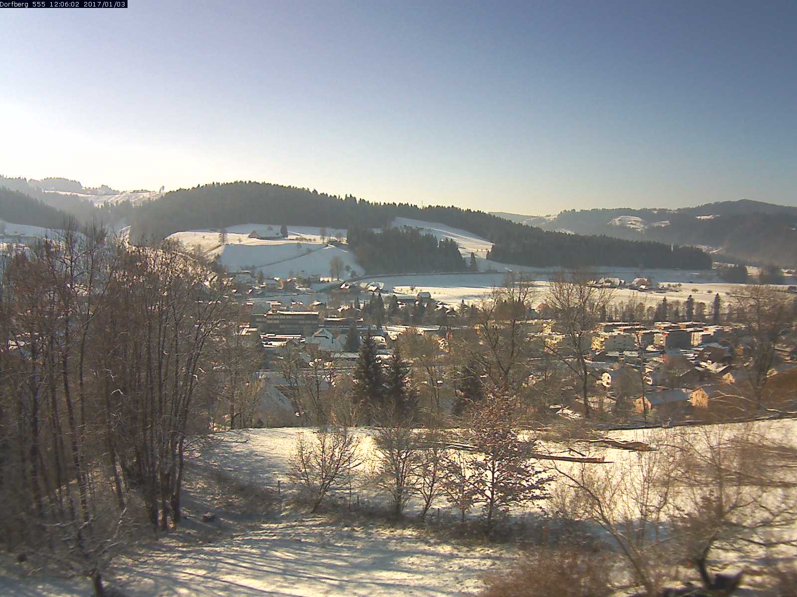 Webcam-Bild: Aussicht vom Dorfberg in Langnau 20170103-120601