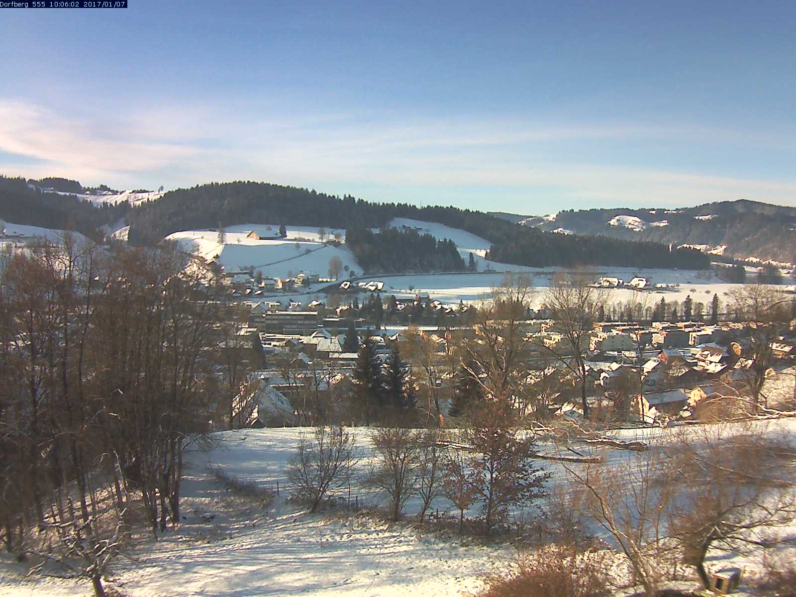 Webcam-Bild: Aussicht vom Dorfberg in Langnau 20170107-100601
