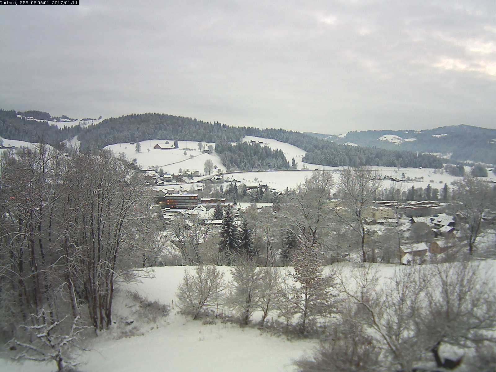 Webcam-Bild: Aussicht vom Dorfberg in Langnau 20170111-080601