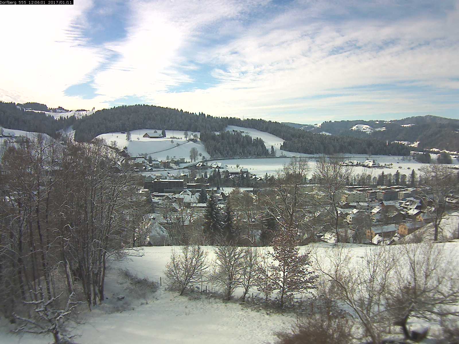 Webcam-Bild: Aussicht vom Dorfberg in Langnau 20170111-120601