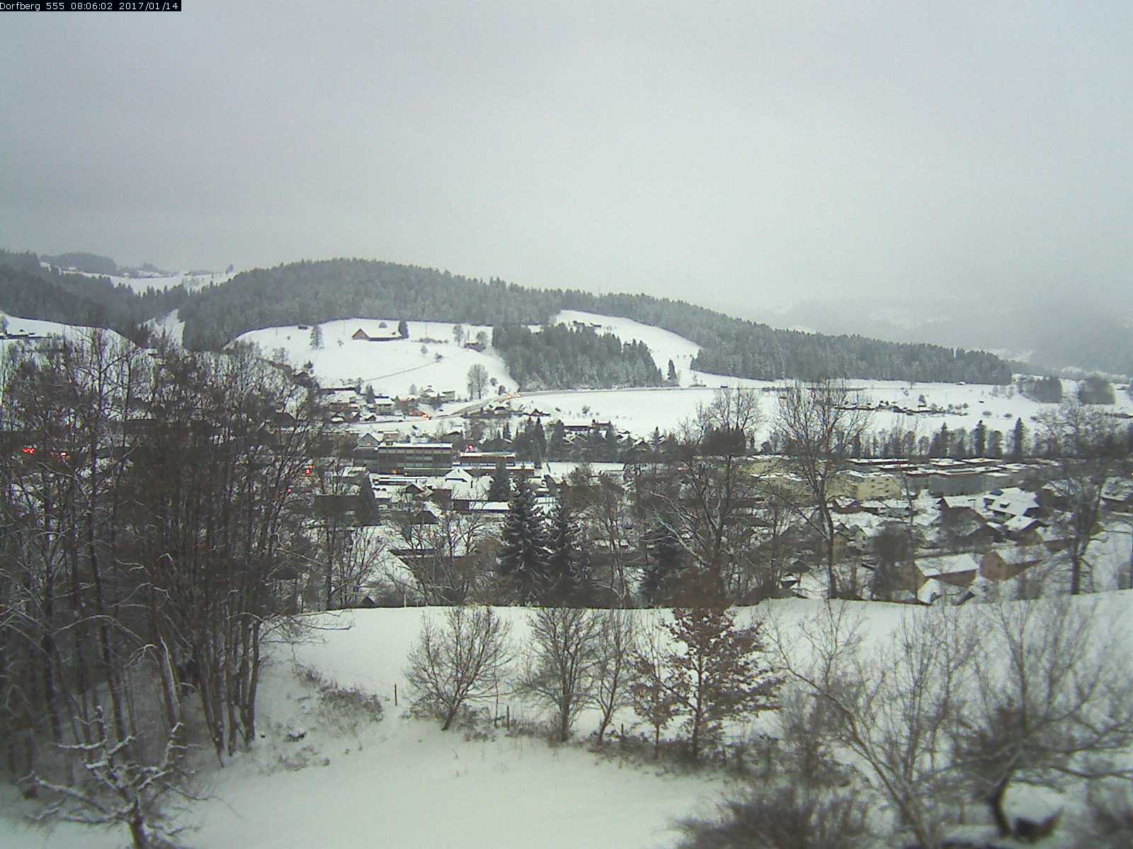 Webcam-Bild: Aussicht vom Dorfberg in Langnau 20170114-080601