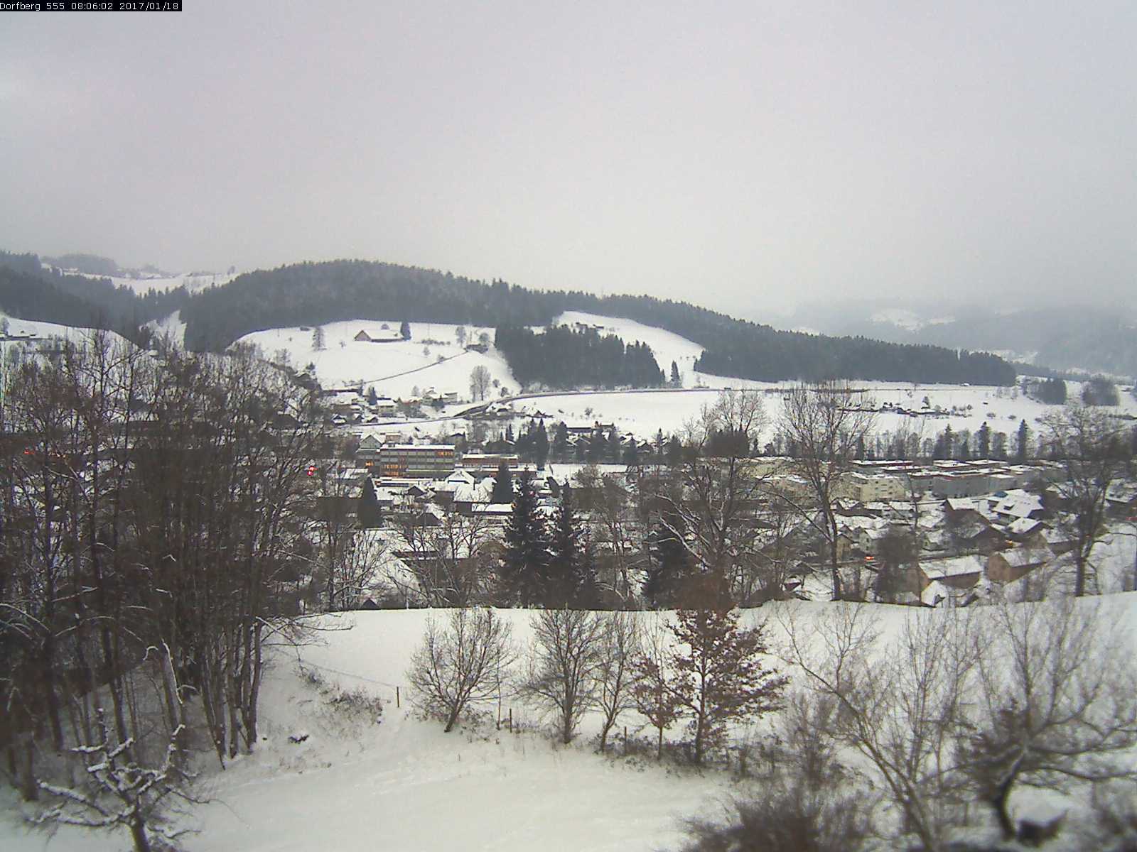 Webcam-Bild: Aussicht vom Dorfberg in Langnau 20170118-080601