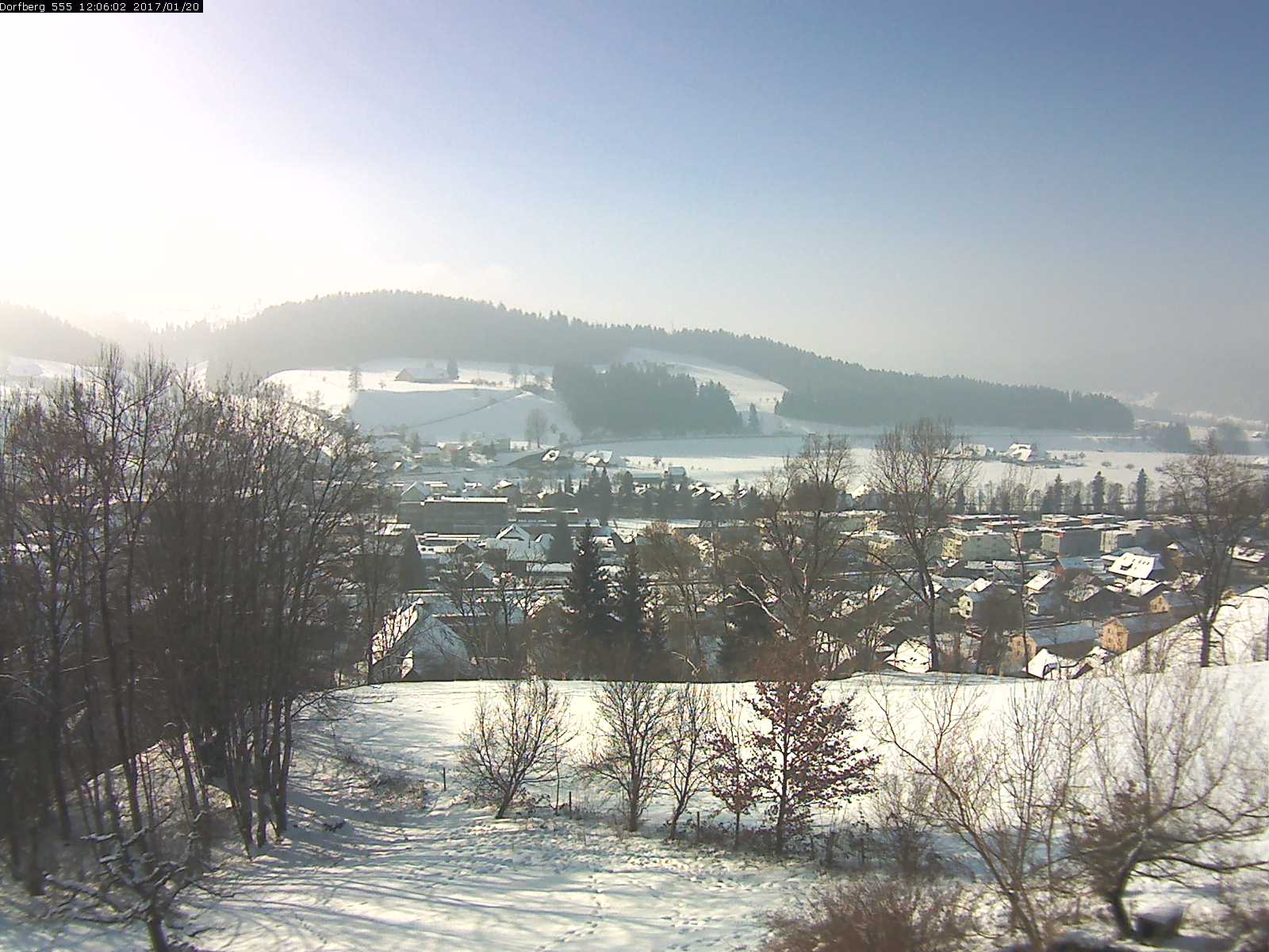 Webcam-Bild: Aussicht vom Dorfberg in Langnau 20170120-120601