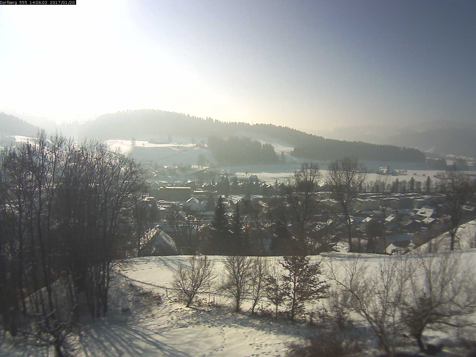 Webcam-Bild: Aussicht vom Dorfberg in Langnau 20170120-140601