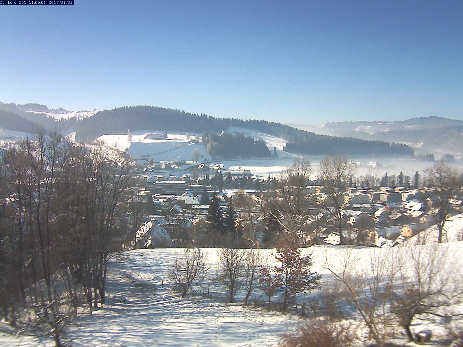 Webcam-Bild: Aussicht vom Dorfberg in Langnau 20170121-110601