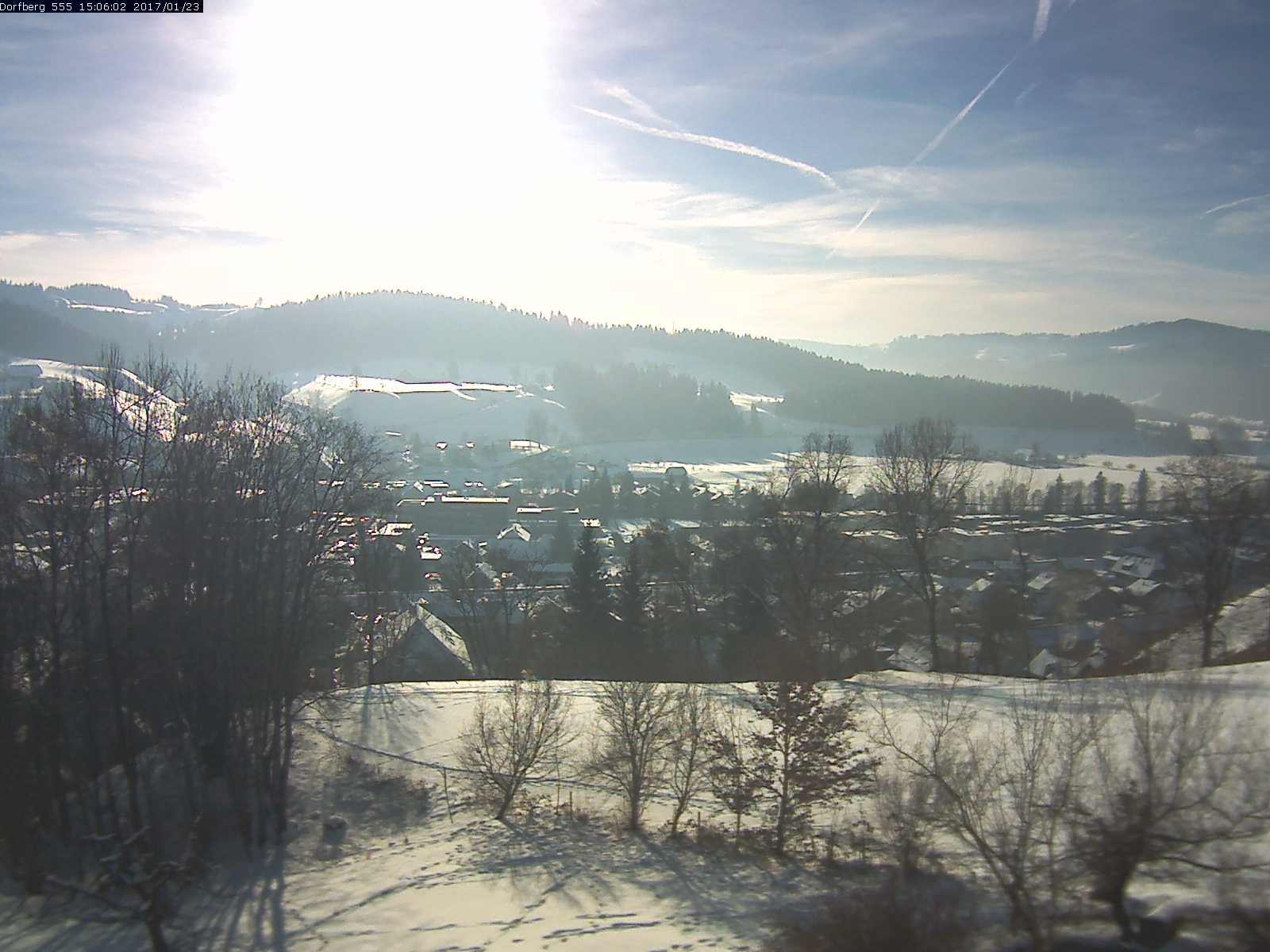 Webcam-Bild: Aussicht vom Dorfberg in Langnau 20170123-150601