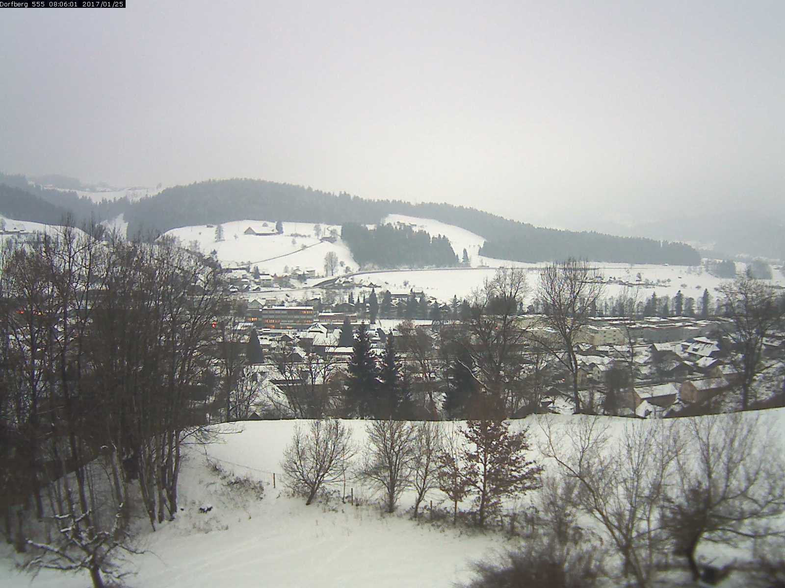 Webcam-Bild: Aussicht vom Dorfberg in Langnau 20170125-080601
