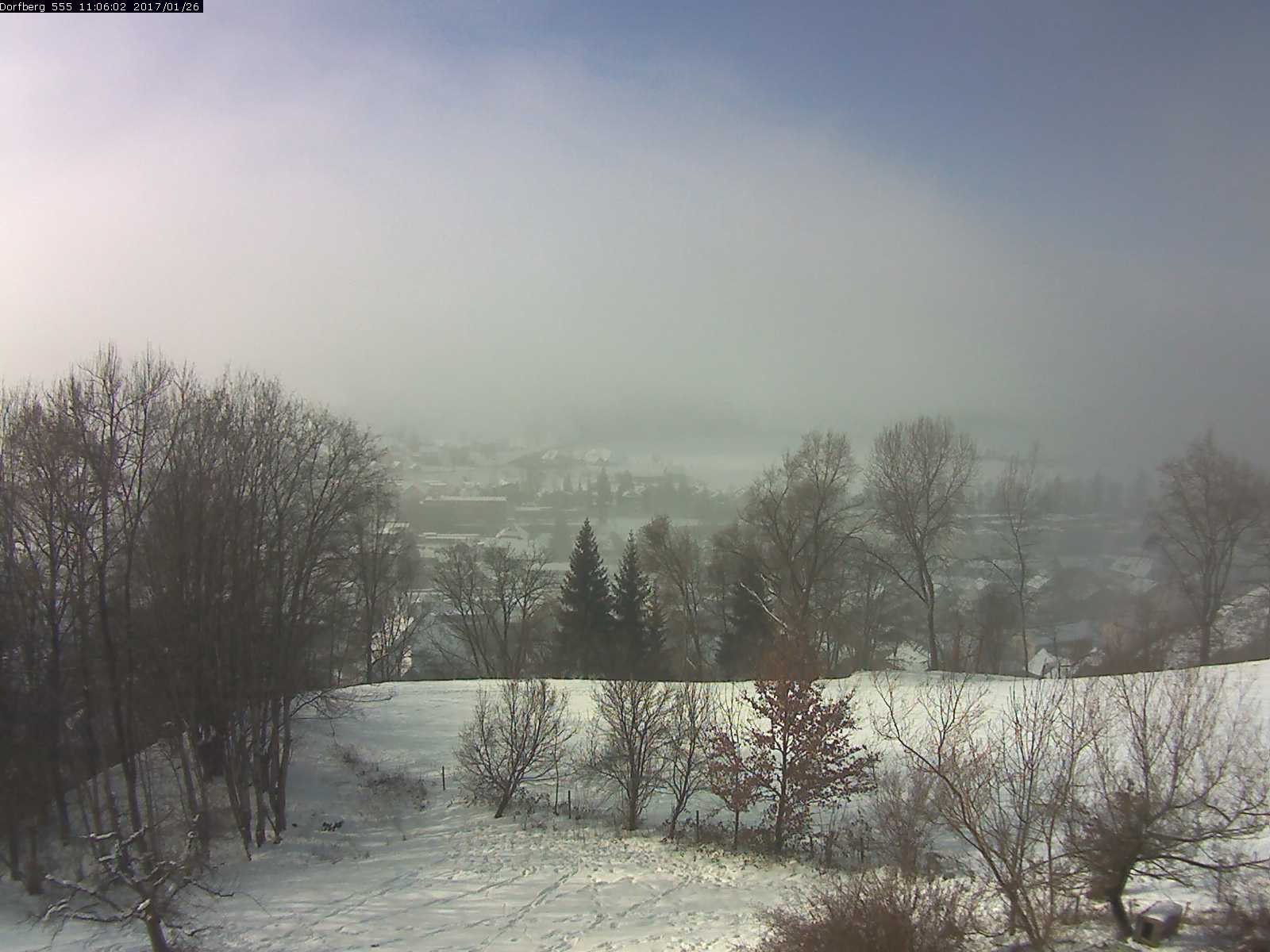 Webcam-Bild: Aussicht vom Dorfberg in Langnau 20170126-110601