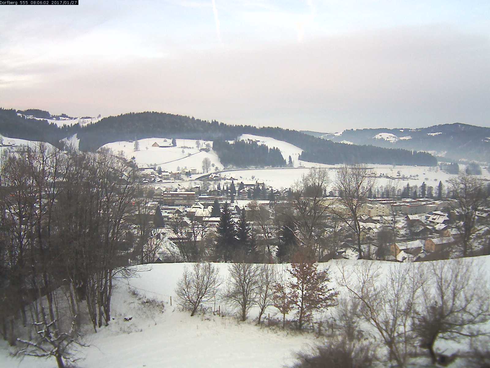 Webcam-Bild: Aussicht vom Dorfberg in Langnau 20170127-080601