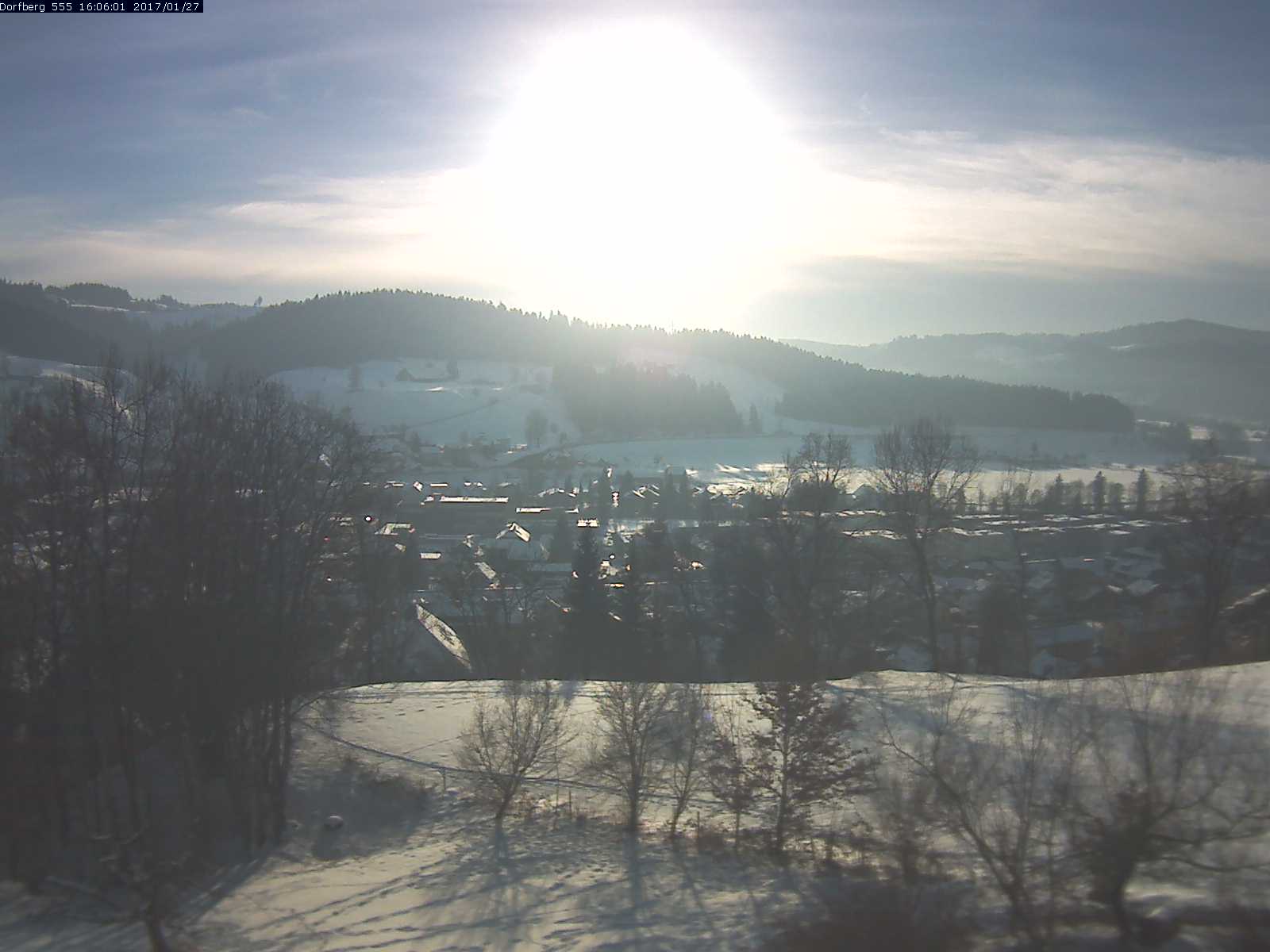Webcam-Bild: Aussicht vom Dorfberg in Langnau 20170127-160601