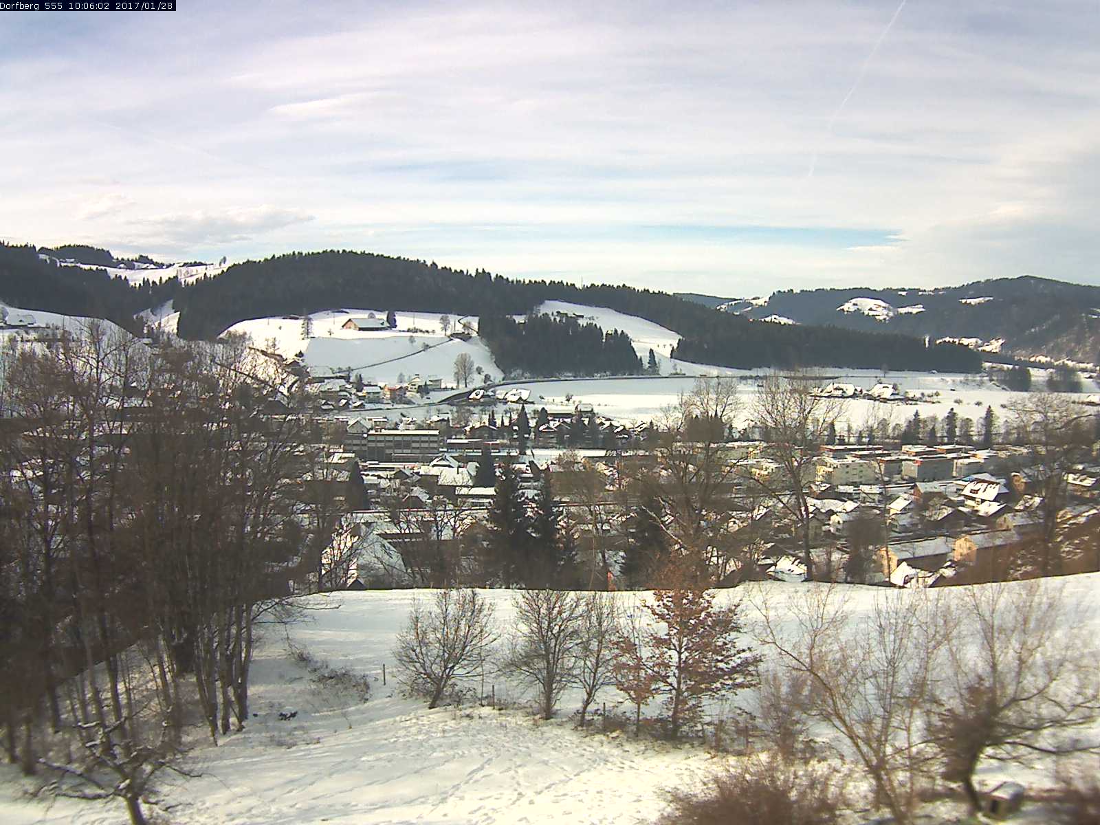 Webcam-Bild: Aussicht vom Dorfberg in Langnau 20170128-100601