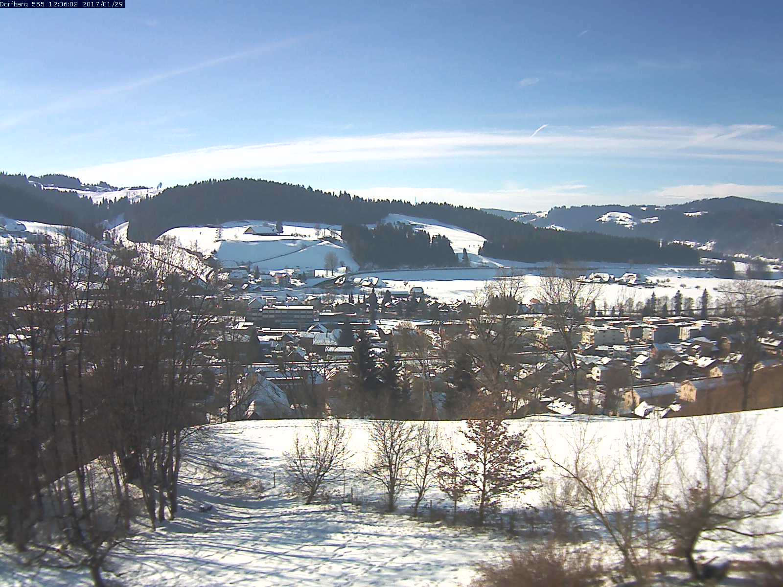 Webcam-Bild: Aussicht vom Dorfberg in Langnau 20170129-120601
