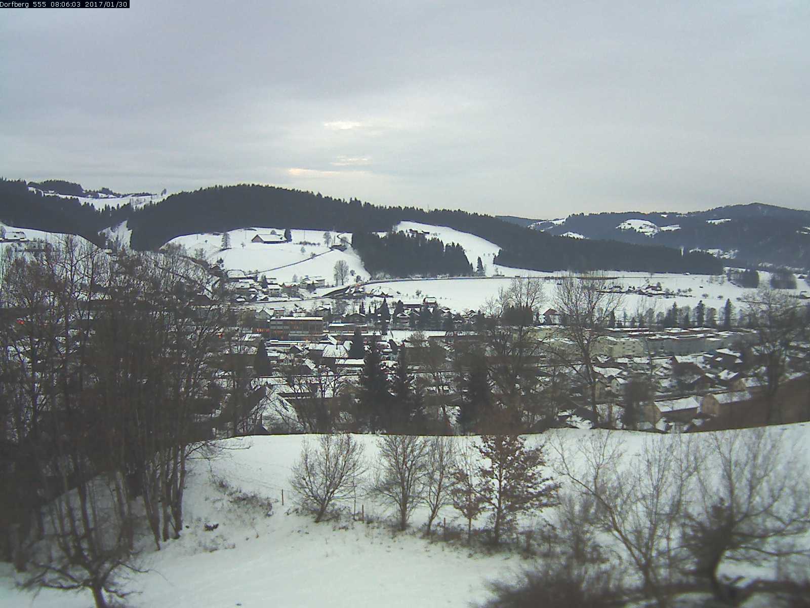 Webcam-Bild: Aussicht vom Dorfberg in Langnau 20170130-080601