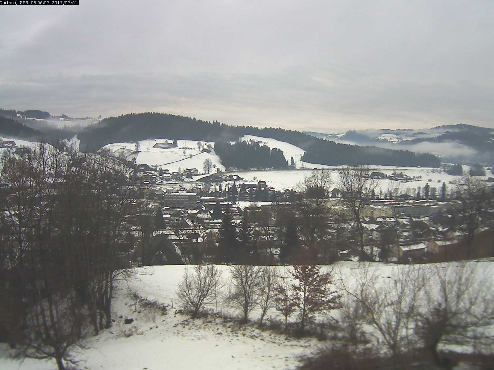Webcam-Bild: Aussicht vom Dorfberg in Langnau 20170201-080601