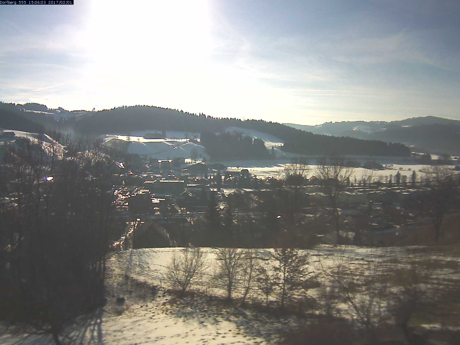 Webcam-Bild: Aussicht vom Dorfberg in Langnau 20170201-150602