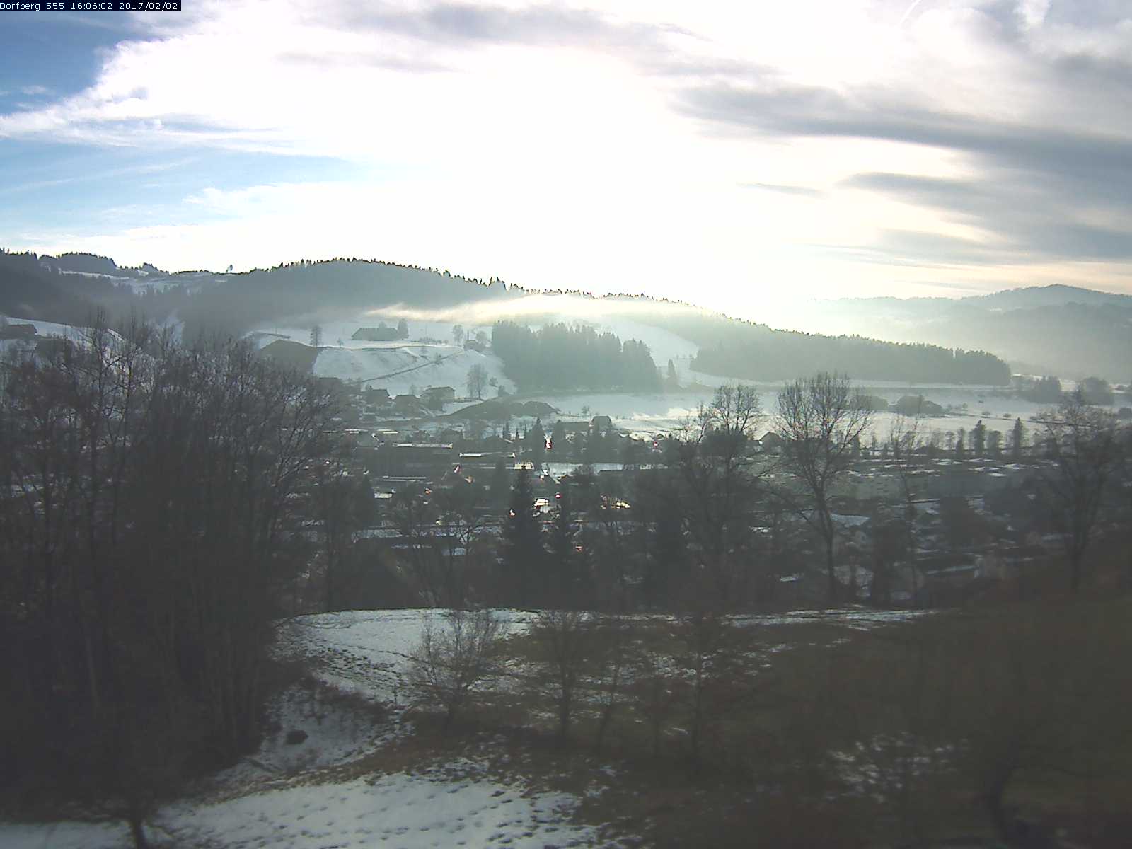 Webcam-Bild: Aussicht vom Dorfberg in Langnau 20170202-160601