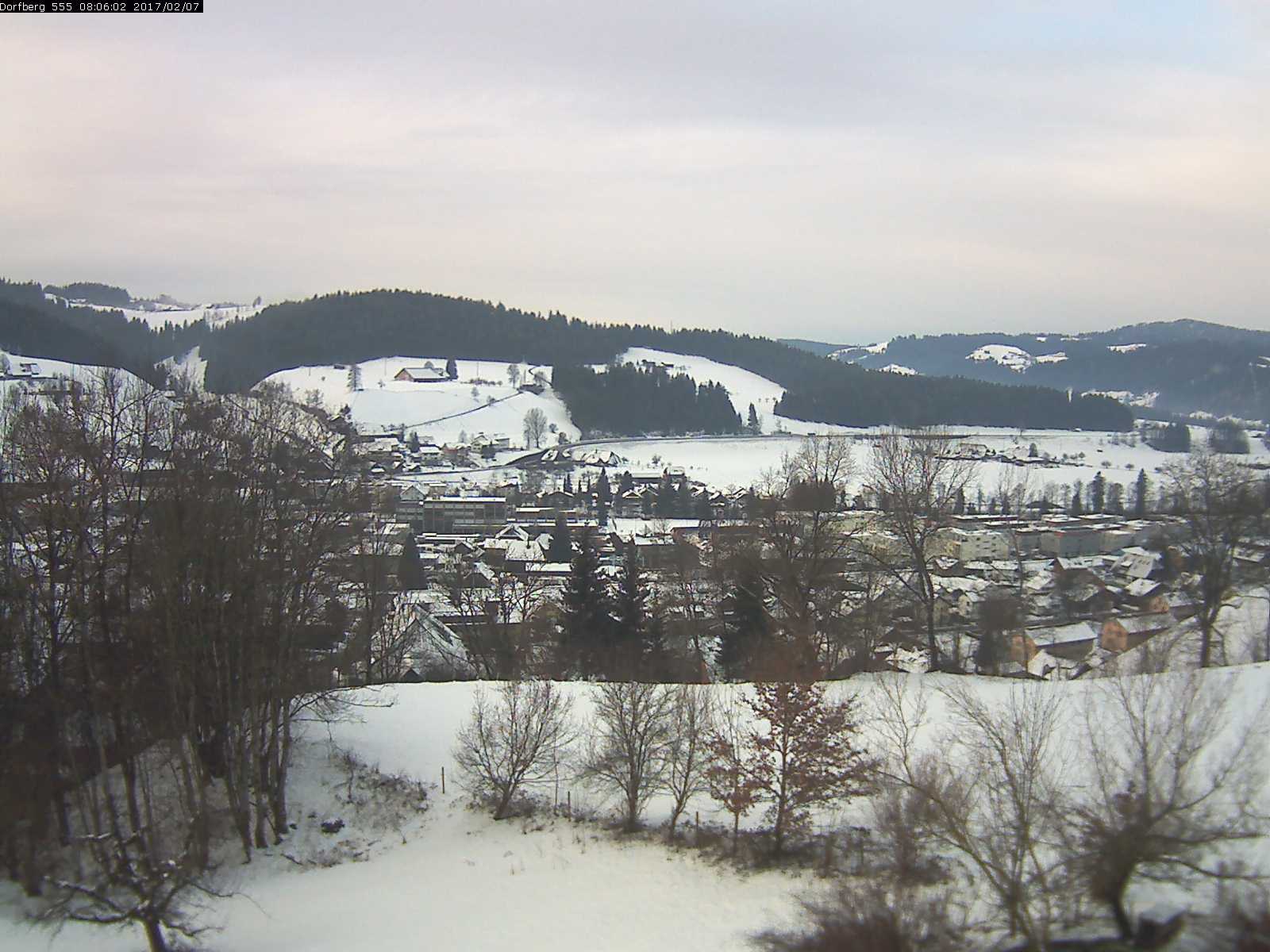Webcam-Bild: Aussicht vom Dorfberg in Langnau 20170207-080601