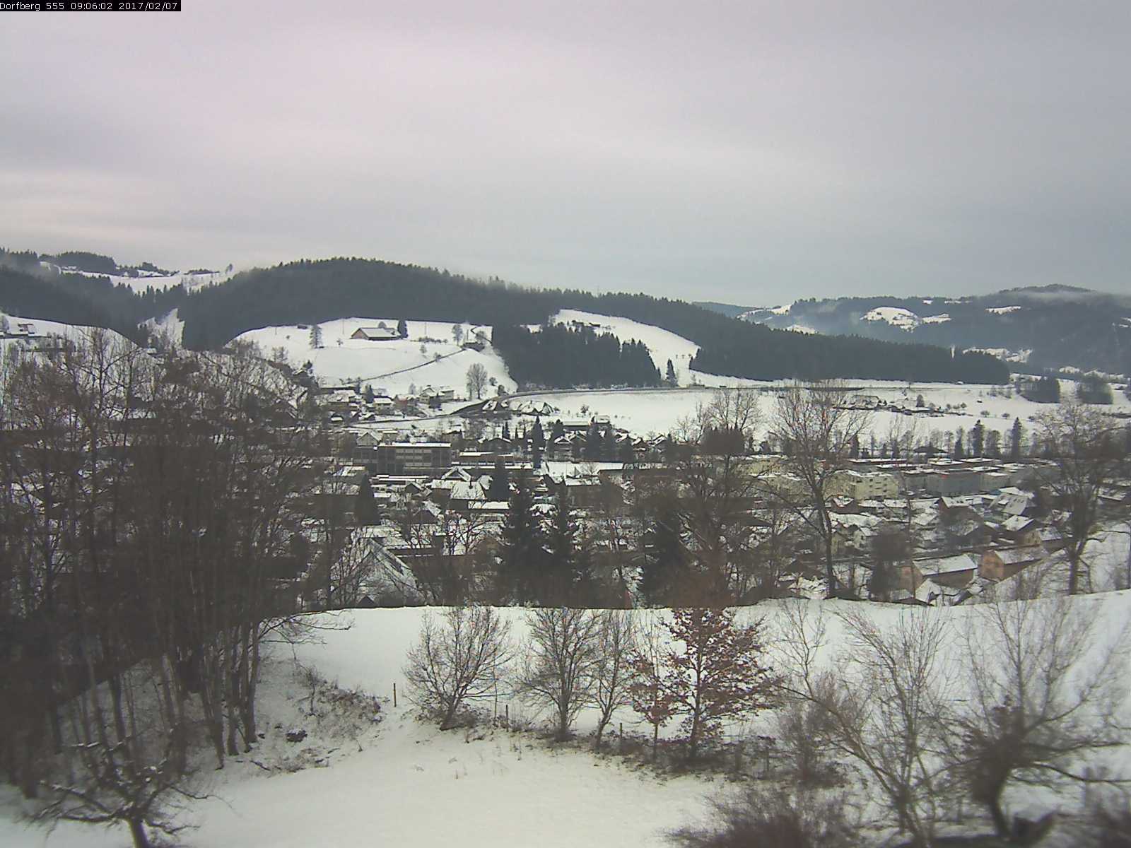 Webcam-Bild: Aussicht vom Dorfberg in Langnau 20170207-090602