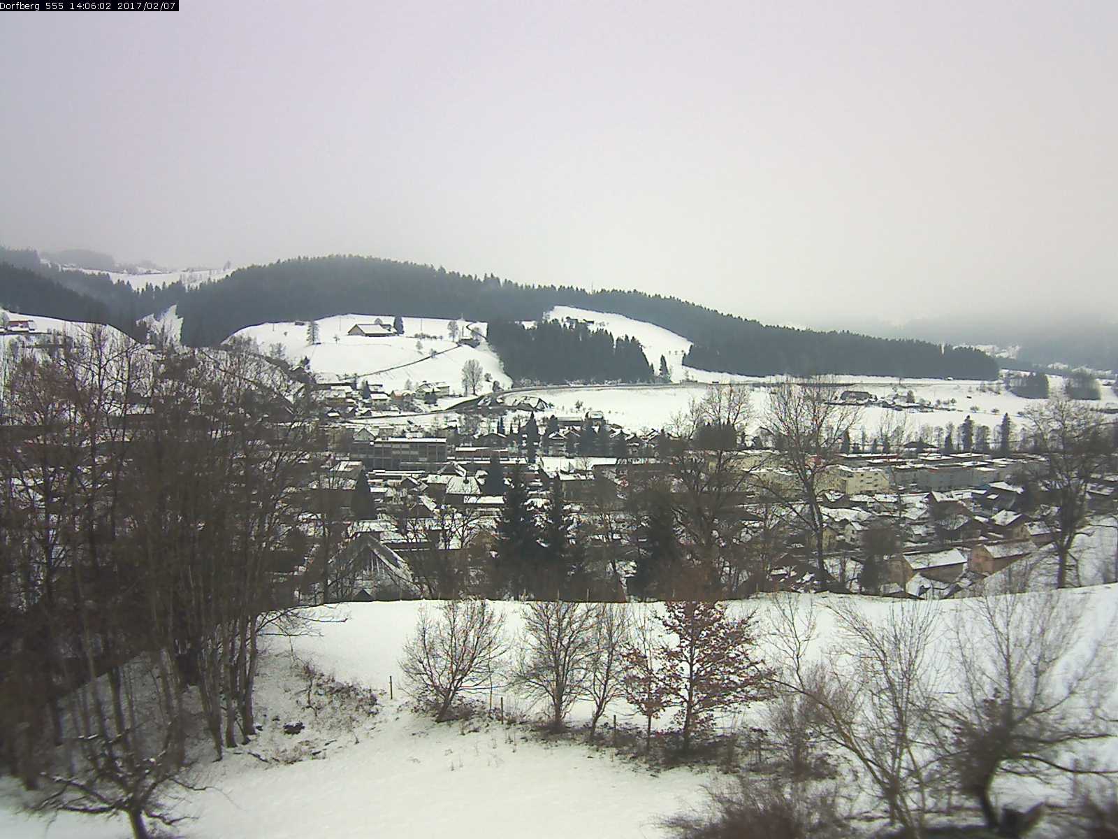 Webcam-Bild: Aussicht vom Dorfberg in Langnau 20170207-140601
