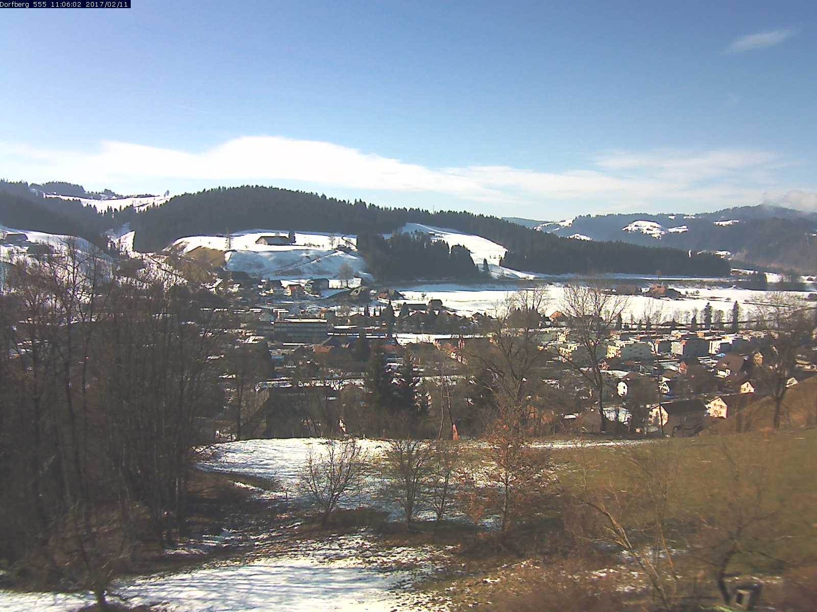 Webcam-Bild: Aussicht vom Dorfberg in Langnau 20170211-110601