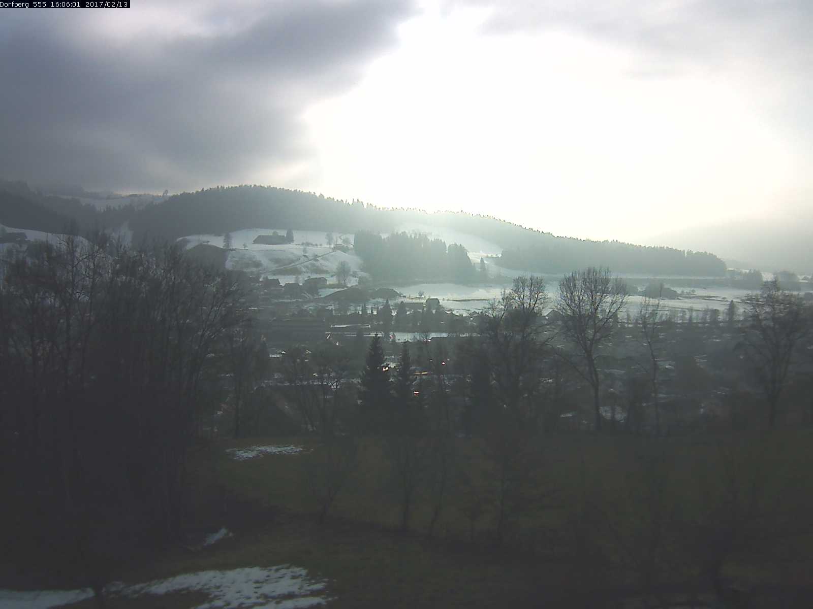 Webcam-Bild: Aussicht vom Dorfberg in Langnau 20170213-160601