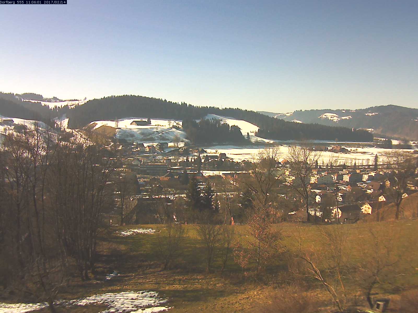 Webcam-Bild: Aussicht vom Dorfberg in Langnau 20170214-110601