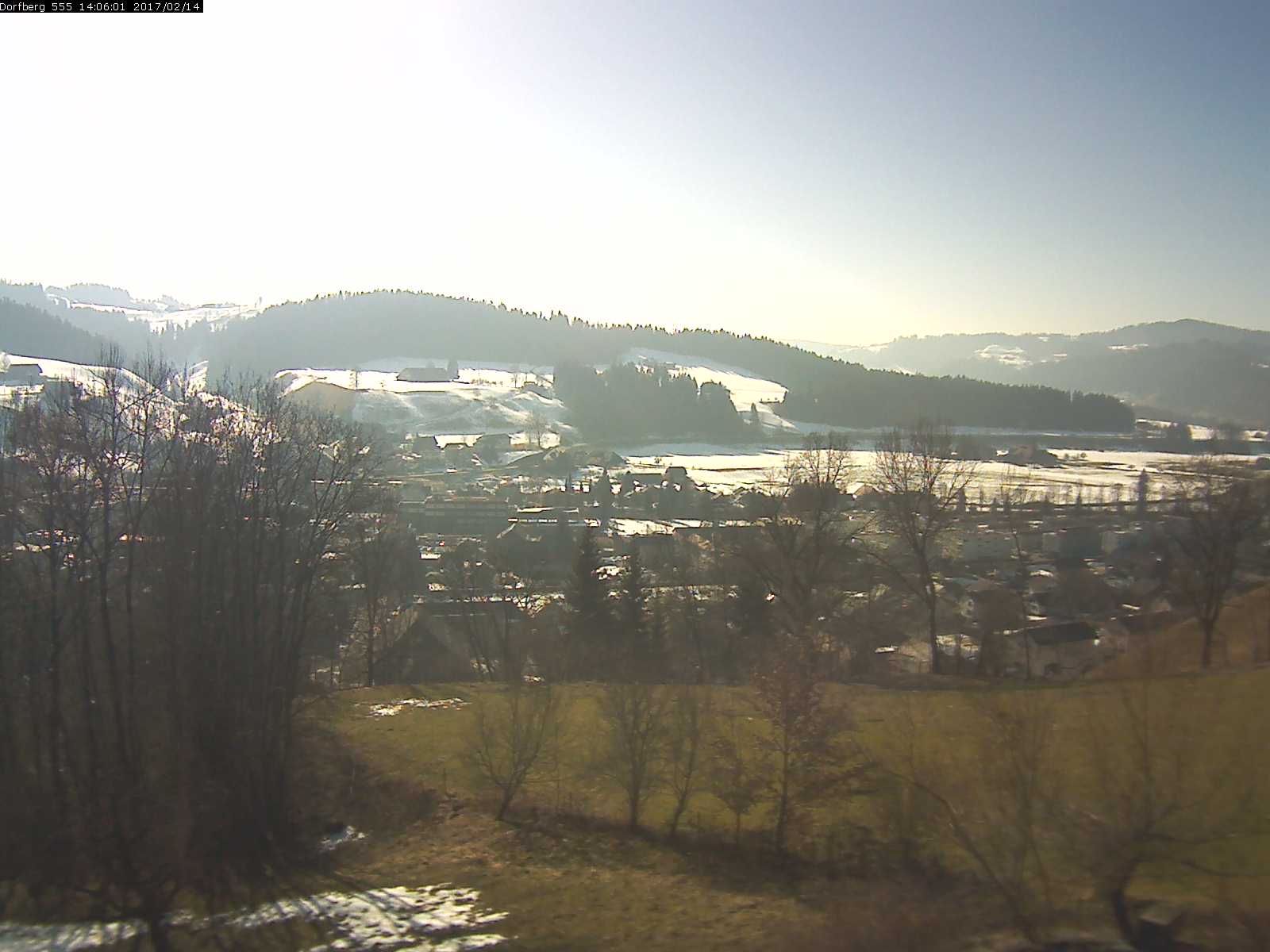 Webcam-Bild: Aussicht vom Dorfberg in Langnau 20170214-140601